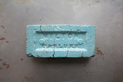 Sculpture of a brick
