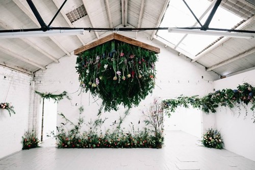 Blooms with a view installation