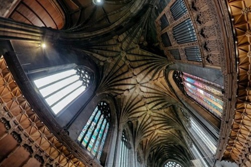 Digital rendering of Paisley Abbey.